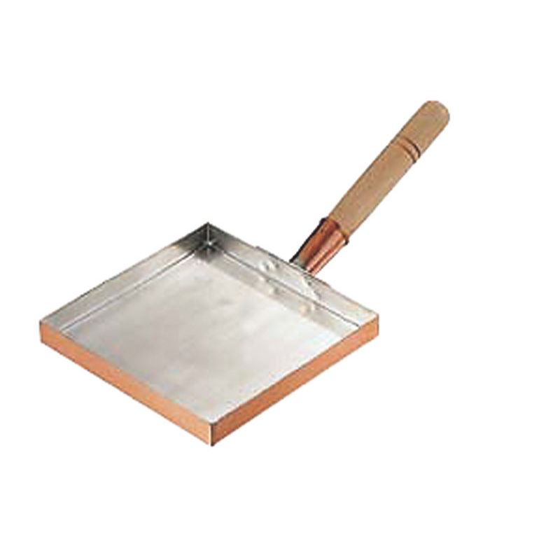 銅玉子焼　関東型(うす焼用)21cm　丸新銅器画像