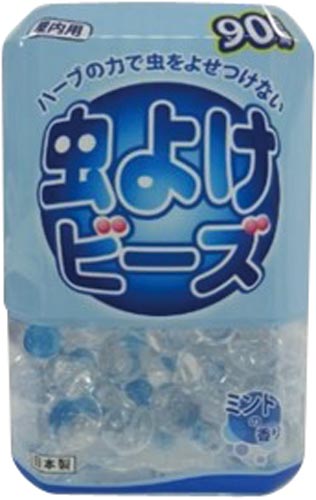虫よけビーズ　９０日　ミントの香り　５個画像