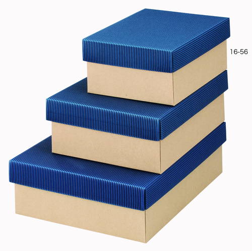 雑貨やお菓子等のギフトラッピングに！高級感あるカラーボックス