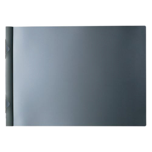 スライドクリップファイルＡ３横ダークグレー×１０画像