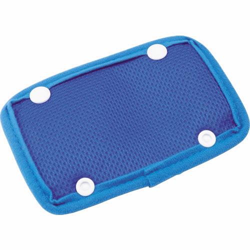 ｼﾘｶｸﾘﾝ ﾍﾙﾒｯﾄあご紐用汗取りﾊﾞﾝﾄﾞ ﾌﾞﾙｰ 1枚画像