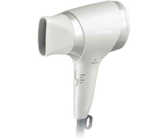 マイナスイオンヘアドライヤー ホワイト