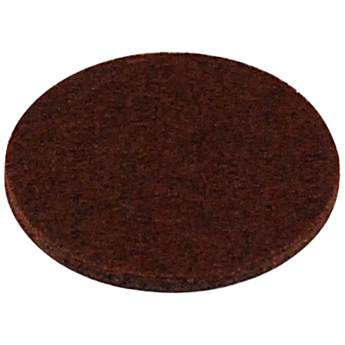 光　キズ防止フェルト　茶　２．３×２８ｍｍ丸　８個入画像
