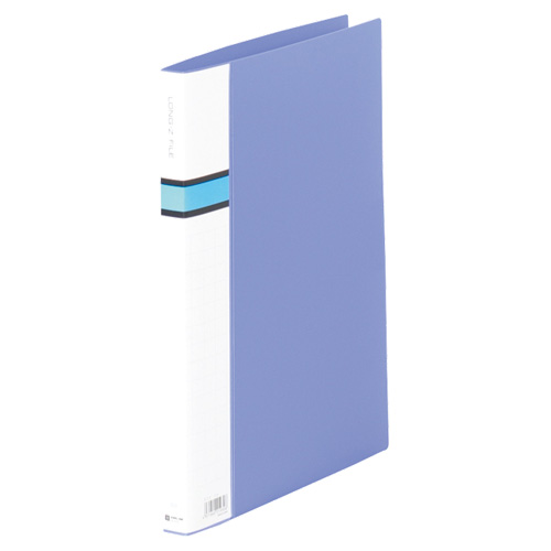 ﾛﾝｸﾞ-Zﾌｧｲﾙ(PP) A4ﾀﾃ 150枚収容 背幅20mm 青 1ｾｯﾄ(10冊)画像