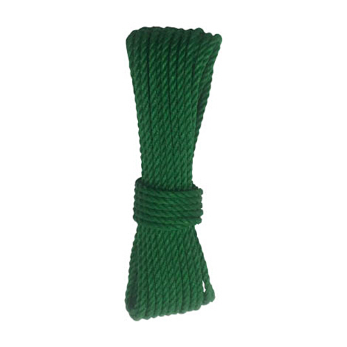 ﾛｰﾌﾟ PEﾛｰﾌﾟｸﾞﾘｰﾝ 5φ×10m 1巻画像