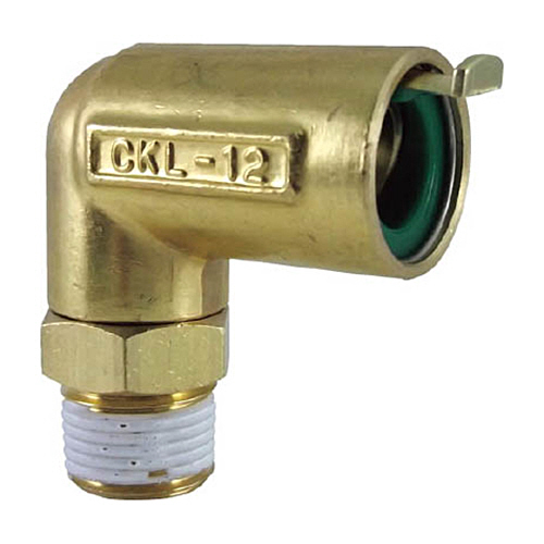 ﾀｯﾁｺﾈｸﾀｰｴﾙﾎﾞｺﾈｸﾀｰ(金属) R3/8 外径12mm 1個画像