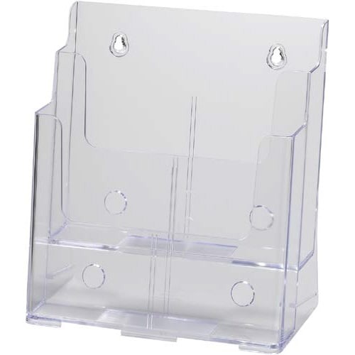 カタログスタンド　Ａ４　２段　クリア　１０個画像