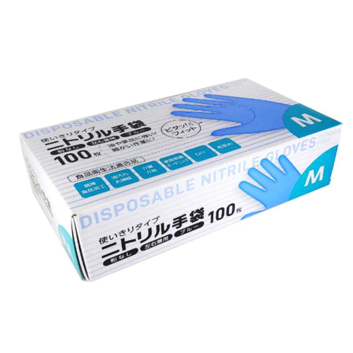 手袋 ニトリル手袋 100枚 M 掃除画像