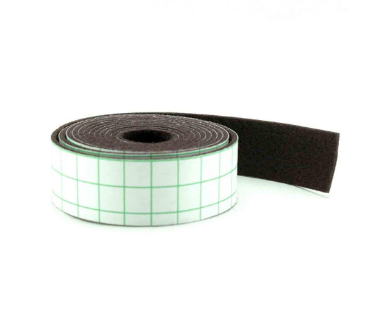 フェルトテープ　ソフトタイプ　厚み2mm×25mm×1800mm　濃茶画像