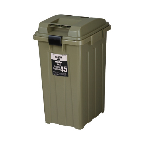 連結ハンドルペール４５型　カーキグリーン画像