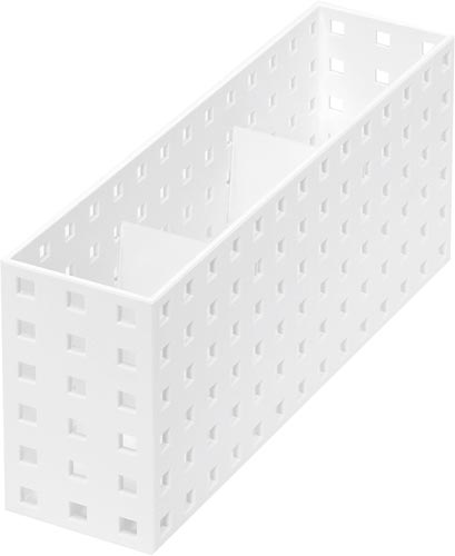 ブリックスＳ９０２８　２８０ミニＬ仕切板付　白×５画像