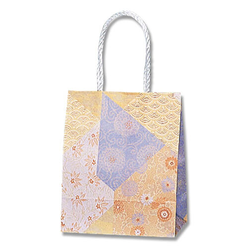 手提げ紙袋（ツヅレ・口折丸紐・幅160×マチ90×高さ195mm）画像