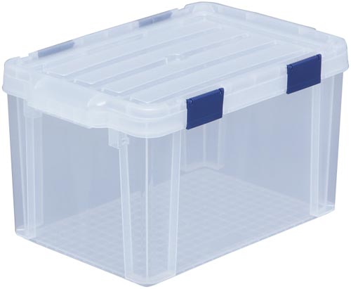 密閉バックルコンテナ　ＭＢＲ－２１　クリア　３個画像