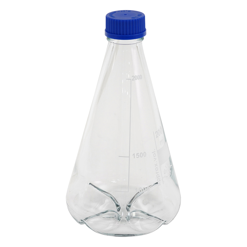 バッフル付三角フラスコ 2000mL画像