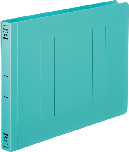 フラットファイル＜ＰＰ＞　Ａ５ヨコ　緑　１０冊画像
