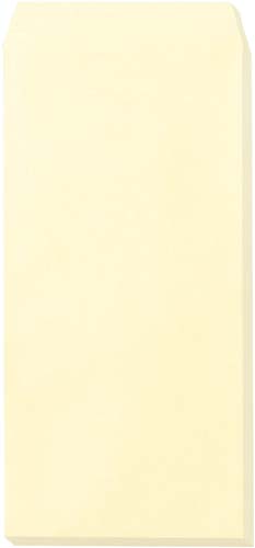 ソフトカラー封筒　長３　〒枠無　クリーム　１００枚画像