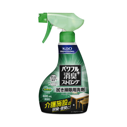 パワフル消臭ストロング　拭き掃除用洗剤４００ｍｌ画像