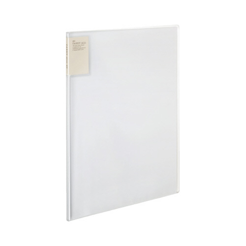 クリヤーブック　キャリーオール背ポケットＡ３透明画像