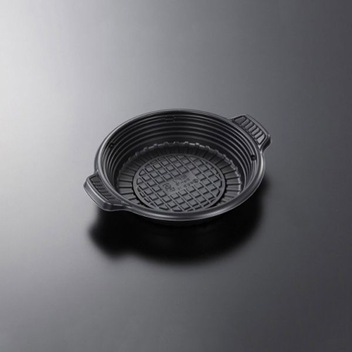 中央化学 軽食容器 CT 街デリ PAN 18 BK 本体画像