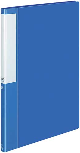 クリヤーブックポジティ　Ａ４縦　青　２０Ｐ　１０冊画像