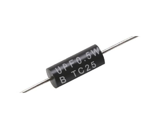 金属皮膜抵抗器　UPF50シリーズ　50kΩ　0.5W　±0.1％