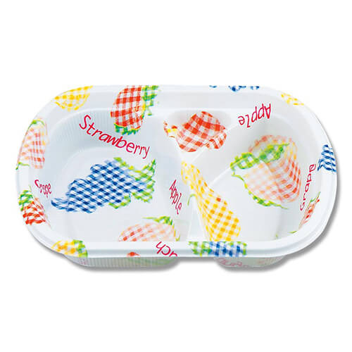 シーピー化成 弁当容器 BF-172 本体 フルーツ 50枚画像