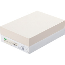 αｴｺｶﾗｰﾍﾟｰﾊﾟｰII A4 ｱｲﾎﾞﾘｰ 1冊(500枚)