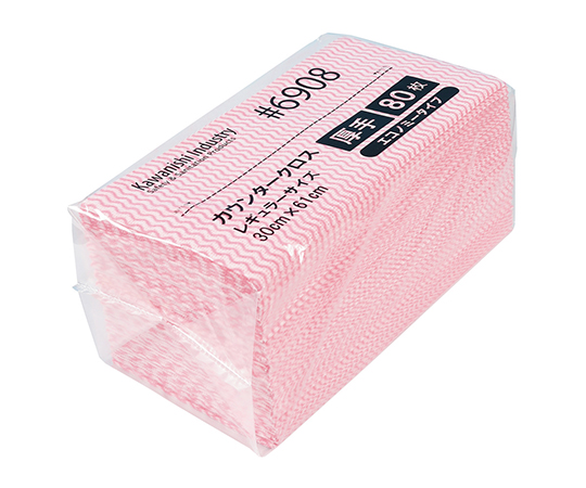 カウンタークロス（エコノミー厚手） ピンク 1袋（80枚入）画像
