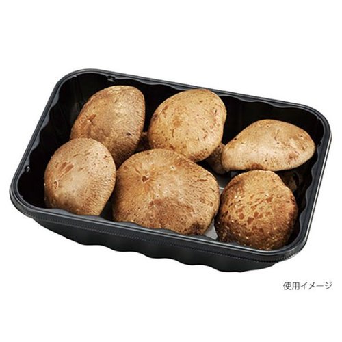 フルーツ容器 VF-X1813 AP BLW エフピコチューパ [ケース販売] 青いフルーツ容器が揃って並んでいる状態
