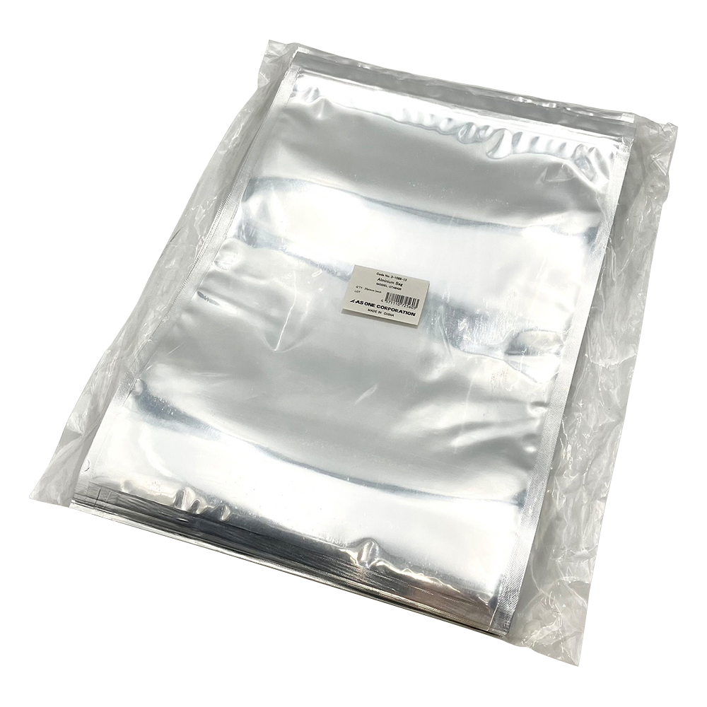 自立式チャック付きアルミ袋 幅：300×チャック下：404mm 底幅60mm 1袋（25枚入）画像