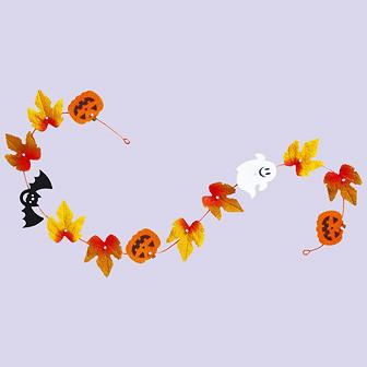 ハロウィンモチーフガーランド画像