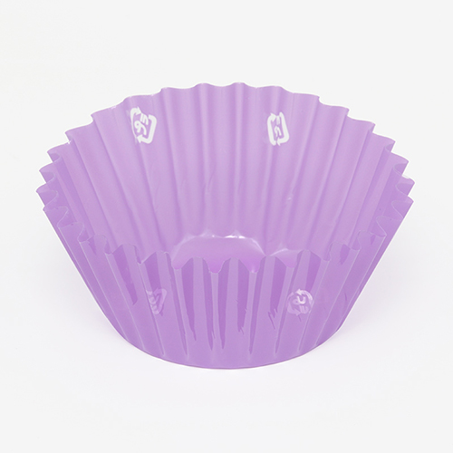 ナニワ紙工 PETカップケース パステルパープル 8F 500枚画像