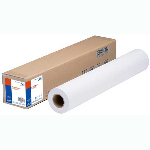 ﾏｯﾄ合成紙ﾛｰﾙ(のり付)弱粘着 24ｲﾝﾁﾛｰﾙ 610mm×30.5m 1本画像