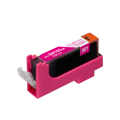 ﾘｻｲｸﾙｲﾝｸｶｰﾄﾘｯｼﾞ ﾏｾﾞﾝﾀ(染料) [ｷﾔﾉﾝ:BCI-321M互換] ECI-C321M 1個画像