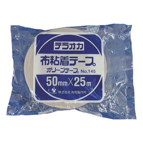 寺岡製作所 カラーオリーブテープ No.145 シルバー 50mm×25m 145SV50X25画像