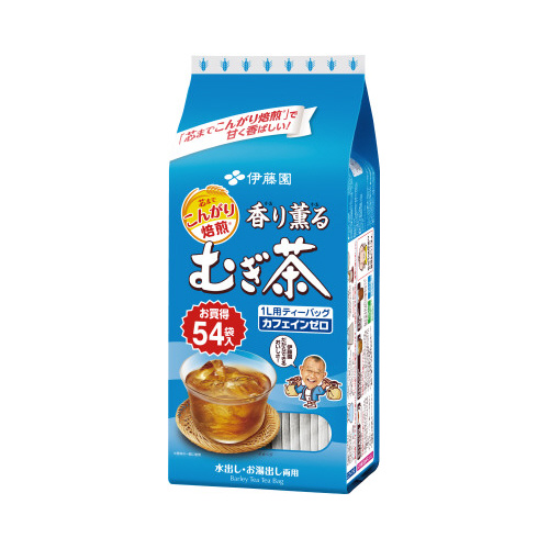 香り薫るむぎ茶ティーバッグ　５４袋