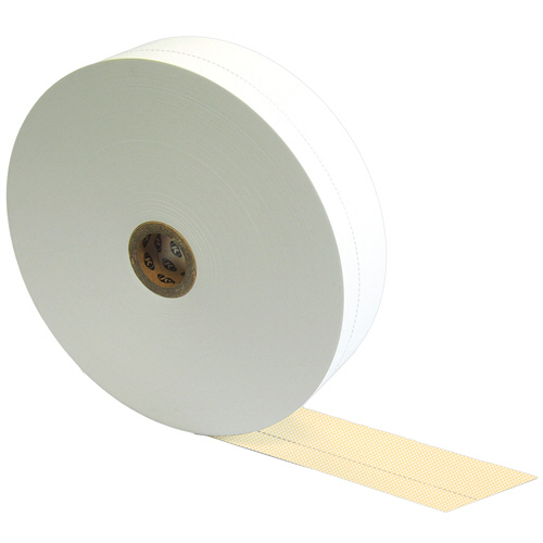 券売機用ﾛｰﾙ紙ﾐｼﾝ目比率｢6:4｣ 57.5mm×300m 芯内径35mm ｸﾘｰﾑ 1箱(5巻)画像