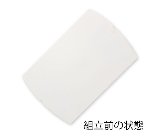 HEIKO 箱 ギフトボックス AX型(ピローボックス) AX-20 白 10枚 白いピローボックスが整然と並ぶ様子
