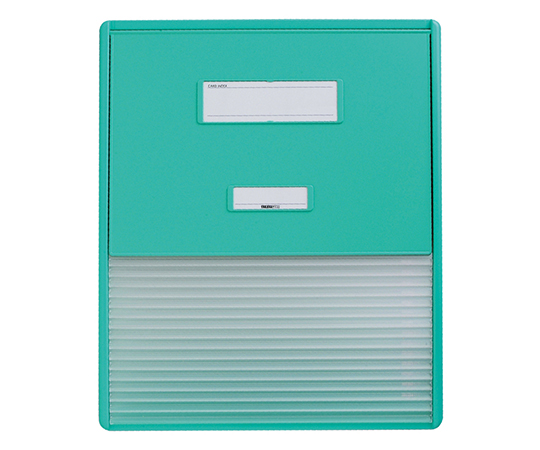 カードインデックス　A3／A4（縦2面）15名用　グリーン