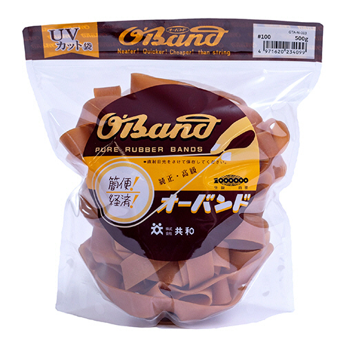 ｵｰﾊﾞﾝﾄﾞ #100 内径254mm 500g入 透明袋 1袋画像