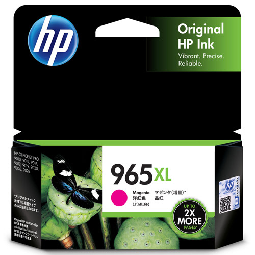 HP965XL　インクカートリッジ　マゼンタ　3JA82AA　1個画像