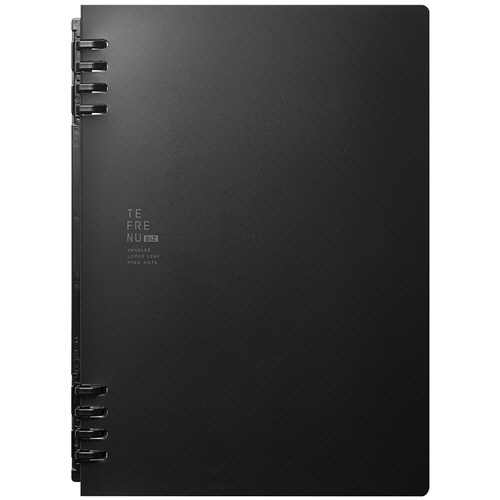 ﾘﾝｸﾞﾉｰﾄ ﾃﾌﾚｰﾇ ﾋﾞｽﾞ A5ﾀﾃ 黒 1冊画像