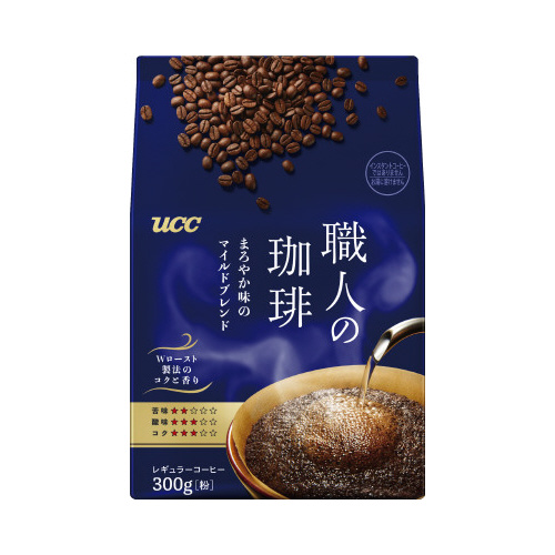 職人の珈琲　まろやか味のマイルドＢＬ　３００ｇ×３画像