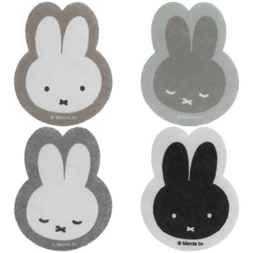 キッチンスポンジ miffy 不織布＋ウレタンスポンジ 4個入画像