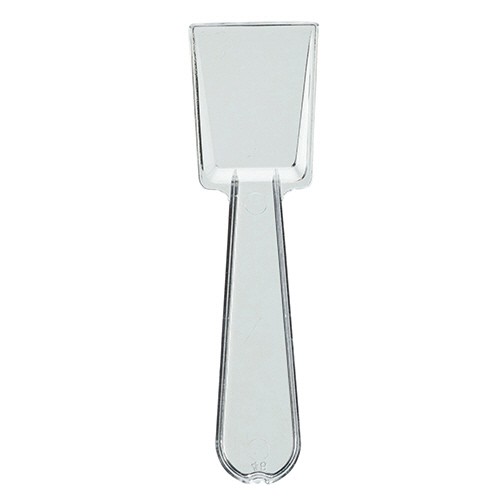 ﾐﾆ角ｽﾌﾟｰﾝ 65mm ｸﾘｱ ﾊﾞﾗ 1ﾊﾟｯｸ(100本)画像