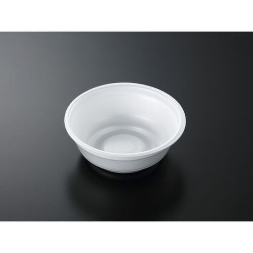 中央化学 どんぶり容器 どんぶり 特中 白 本体 (N) 発泡画像