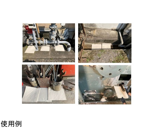 オイルキャッチャー 30×30cm 100枚入 個別包装されたシートが整然と並んでいる様子