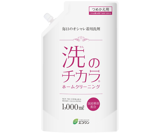 洗のチカラ　つめかえ用　1000mL　16個入画像