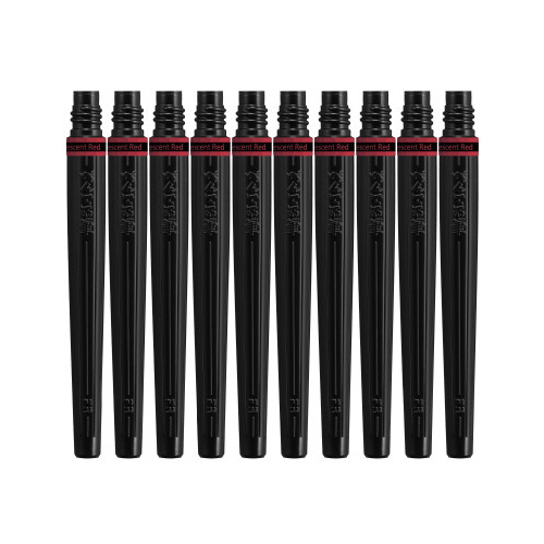 アートブラッシュカートリッジ　蛍光レッドＸ１０画像