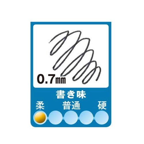 ジェットストリーム 0.7mm 赤 10本 赤色のペンが10本、整然と並んでいる様子